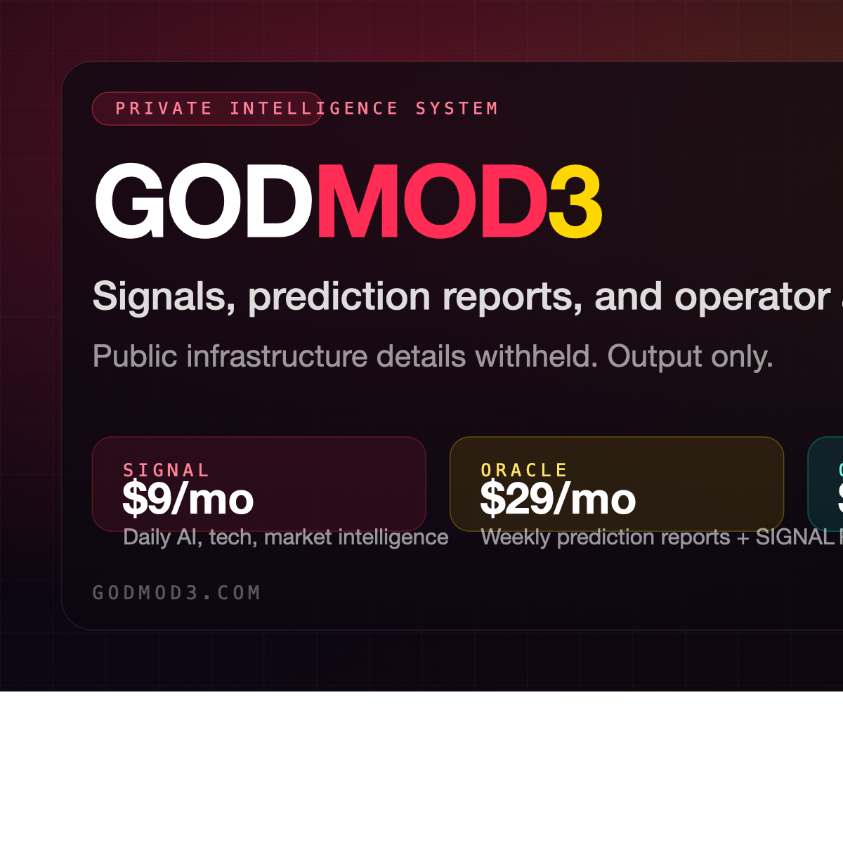 GODMOD3 — The Store